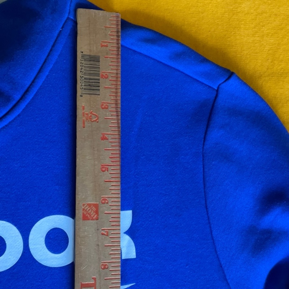 Reebok Bright Cobalt Training Hoodie in Sizes M and XL, NWT - Picture 7 of 16